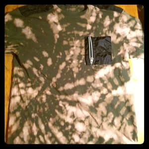 Custom reverse tie dyed Southpole shirt